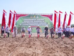 Penanaman Jagung Serentak Polda Jabar Dorong Kemandirian Pangan dan Kesejahteraan Petani