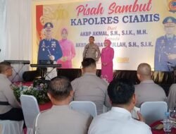 Tangis Haru AKBP Akmal di Pisah Sambut: “Saya Temukan Keluarga di Ciamis”
