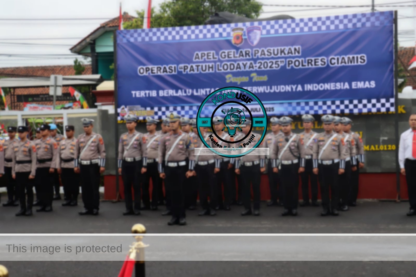 Operasi Patuh Lodaya Ciamis 2025 Dimulai