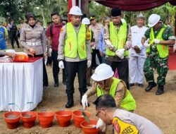 Pembangunan SPPG di Sidamulih, Polres Pangandaran Wujudkan Asta Cita Presiden