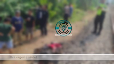 Polisi Bergerak Cepat Evakuasi Korban Tertabrak Kereta Api di Perlintasan Balokang Kota Banjar