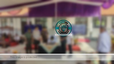 Bupati Ciamis saat meresmikan Gedung Revitalisasi SDN 2 Kujang (fauza)