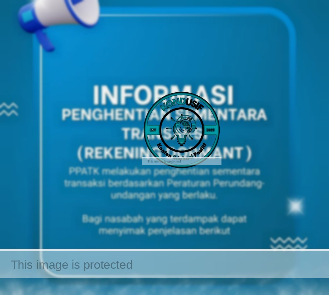 Tangkapan layar di instagram @ppatk_indonesia