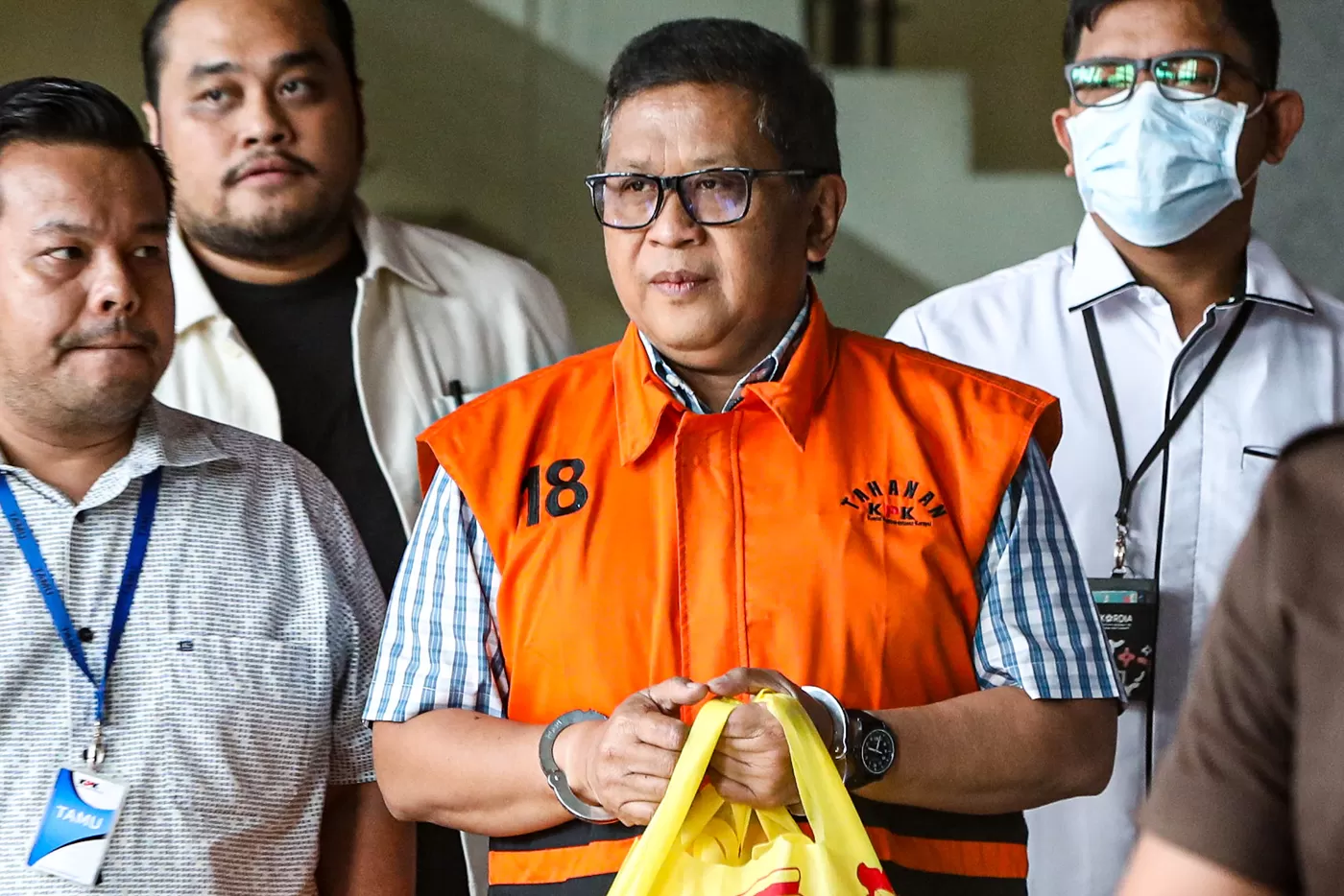 Hasto Kristiyanto Dituntut Tujuh Tahun Penjara Oleh KPK (foto:web)