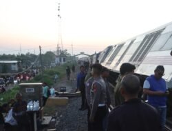 Kereta Argo Bromo Anggrek Anjlok di Subang, Polisi Lakukan Penanganan Cepat