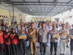 Sambut Penuh Bangga, Kapolres Ciamis Beri Motivasi Calon Paskibraka 2025