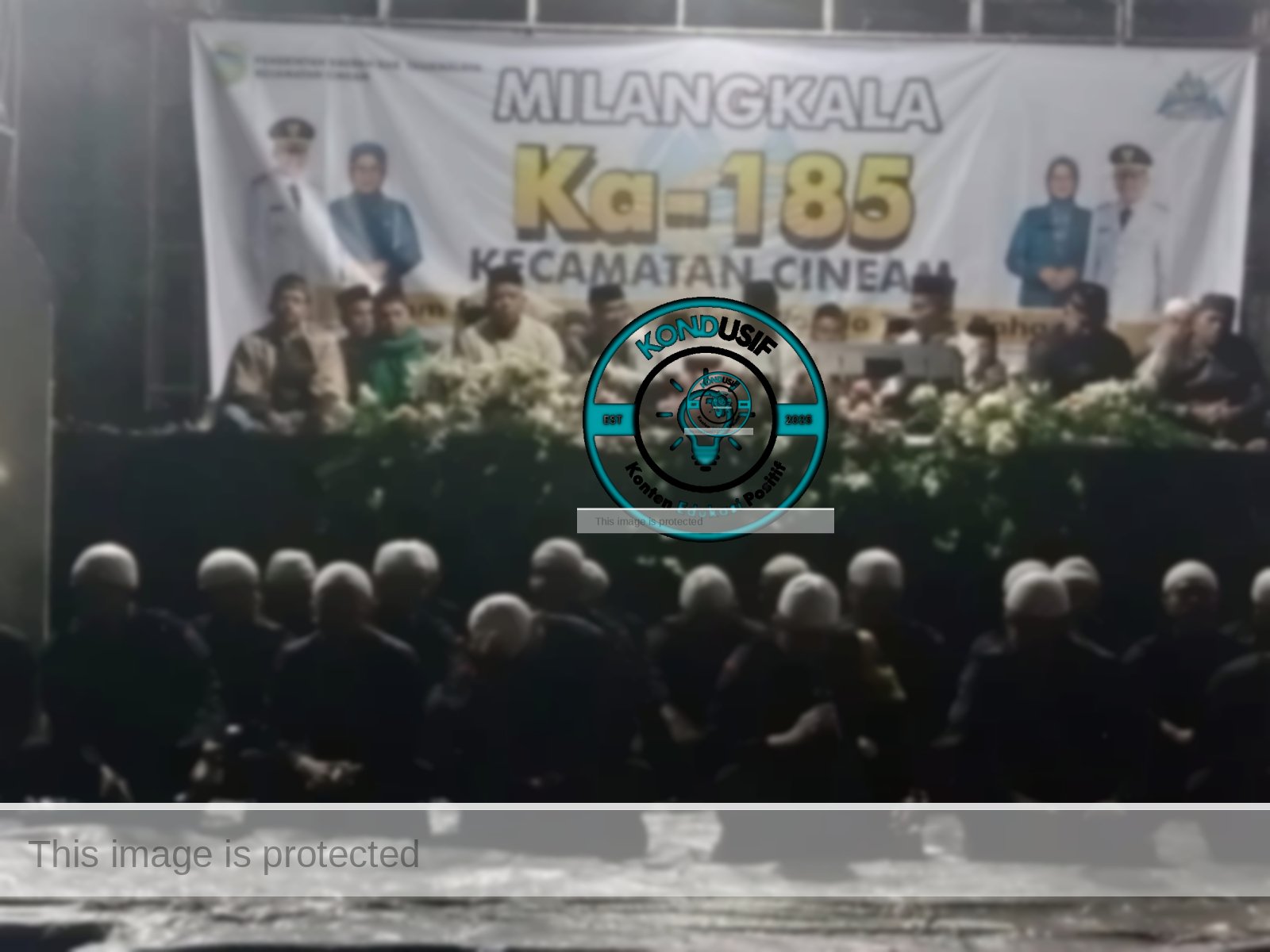 Istighosah HUT RI Cineam