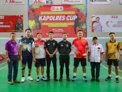 Kapolres Cup 2025 Resmi Bergulir, Ratusan Pelajar Ciamis Adu Skill di Lapangan Bulutangkis