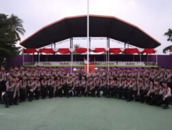 Khidmat! Upacara Penurunan Bendera Merah Putih di Ciamis Sukses Gelar HUT ke-80 RI