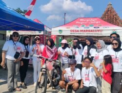 Serunya Gerak Jalan Sehat di Desa Margaluyu, Dari Door Prize Sepeda Hingga Silaturahmi Warga
