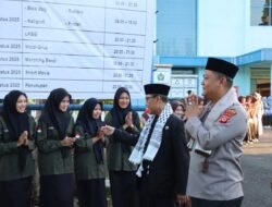 Kapolres Ciamis Bikin Kejutan di Ponpes Darussalam, Pesannya Bikin Santri Terdiam