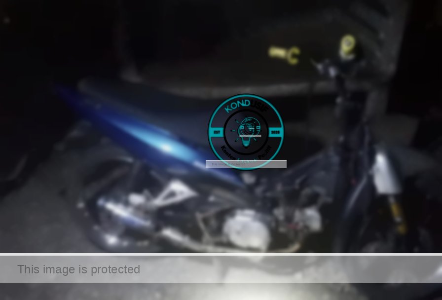 Diduga Bundir di Rel Bojongsari Dewasari, Korban Tinggalkan Motor (istimewa)