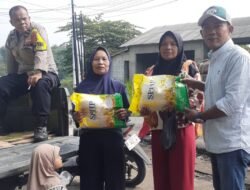 Ringankan Beban Warga, Polsek Pameungpeuk Bandung Gelar Gerakan Pangan Murah