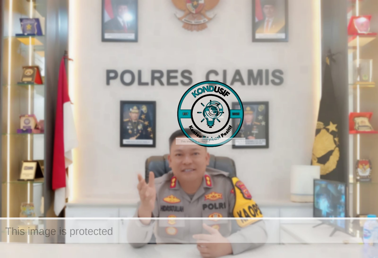Kapolres Ciamis, AKBP H. Hidayatullah
