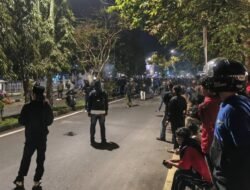 Warga Ciamis Bantu Polisi Jaga Kondusivitas Saat Demo Ricuh