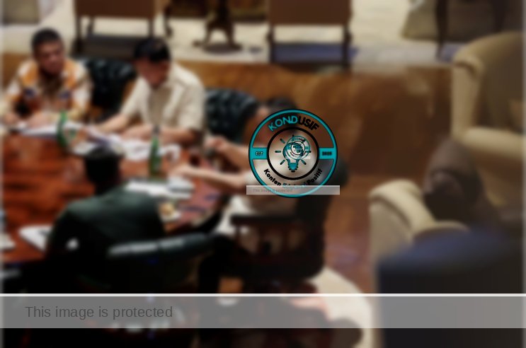 Rapat Terbatas Presiden Prabowo di Hambalang, sumber foto (instagram/@presidenrepublikindonesia)