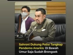 Ramai di Medsos, Ahmad Sahroni Dituding Perkeruh Suasana Demo