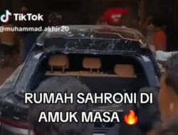 Rumah Ahmad Sahroni di Tanjung Priok Digerebek Massa, Mobil Mewah Rusak