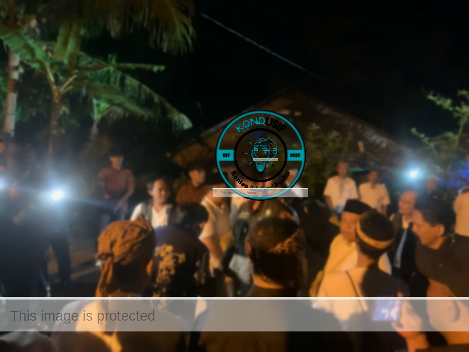 Menteri Kehutanan Republik Indonesia, Raja Juli Antoni, M.A., Ph.D, melakukan kunjungan kerja ke Kampung Adat Kuta Ciamis (istimewa)