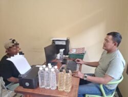 Polsek Tarogong Kidul Gerebek Penjual Miras Ilegal di Kerkof