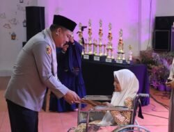 Gebyar Maulid Darussalam, Kapolres Ciamis Angkat Topi untuk Peserta SLB