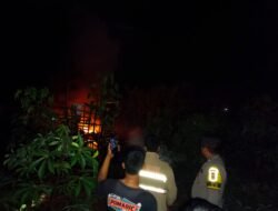 Api Lahap Rumah Panggung di Jatinagara, Kerugian Ditaksir Puluhan Juta Rupiah