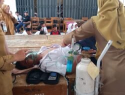 Terkapar, Puluhan Siswa SMPN 4 Pamarican Ciamis Diduga Keracunan MBG