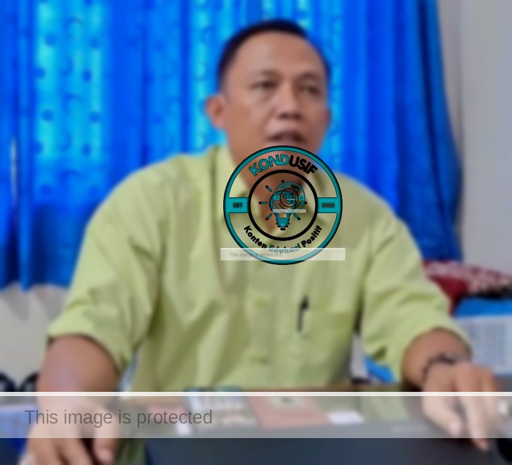 Kepala Sekolah SMPN 1 Kawali, Nanang Budiawan