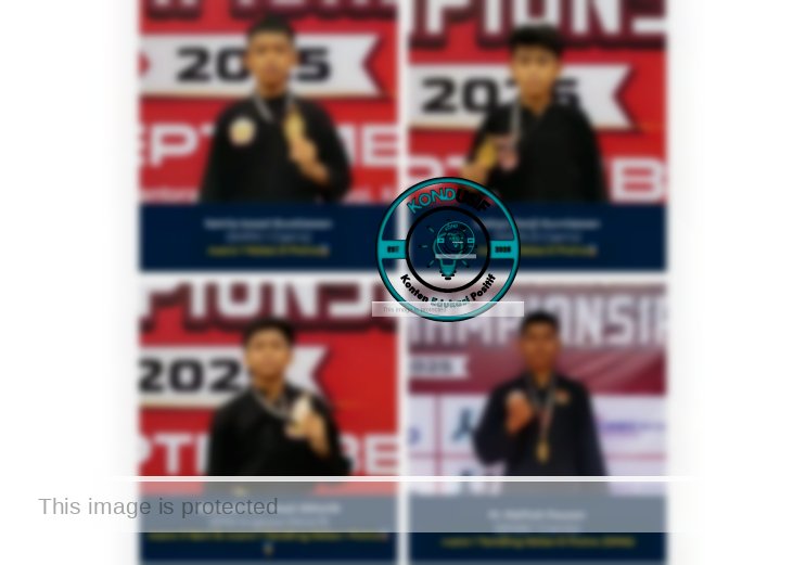 4 atlet pencak silat Ciamis bersinar di Berimob Championship 2025 (foto:instagram/@disbudpora.ciamis)