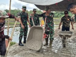 Letkol Afiid Cahyono Pastikan Proyek TMMD Ciamis Tepat Waktu