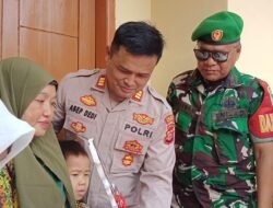 Kapolsek Pameungpeuk AKP Asep Dedi Resmikan Rumah Rutilahu untuk Warga Patrolsari