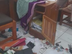 Kaca Pecah, Ruangan Porak-poranda! Polsek Cisaga Buru Pelaku Percobaan Pencurian di Sekolah
