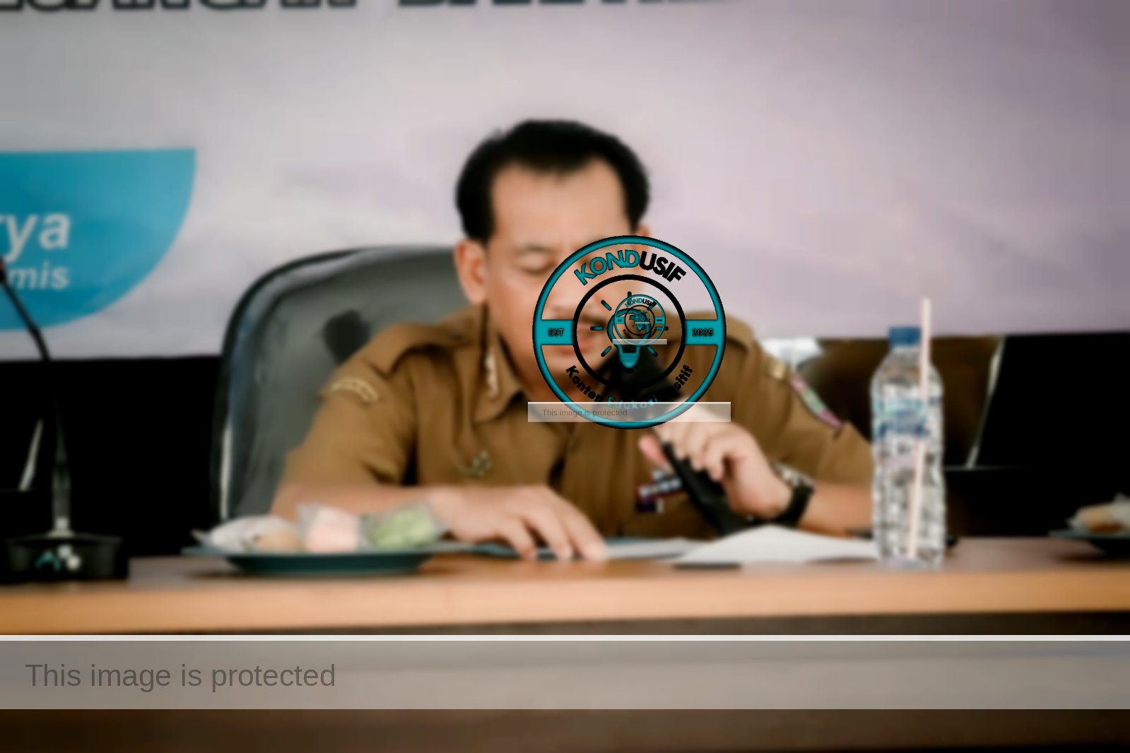 Kabid Poldagri dan Ormas Kesbangpol Ciamis, Maman Suryaman