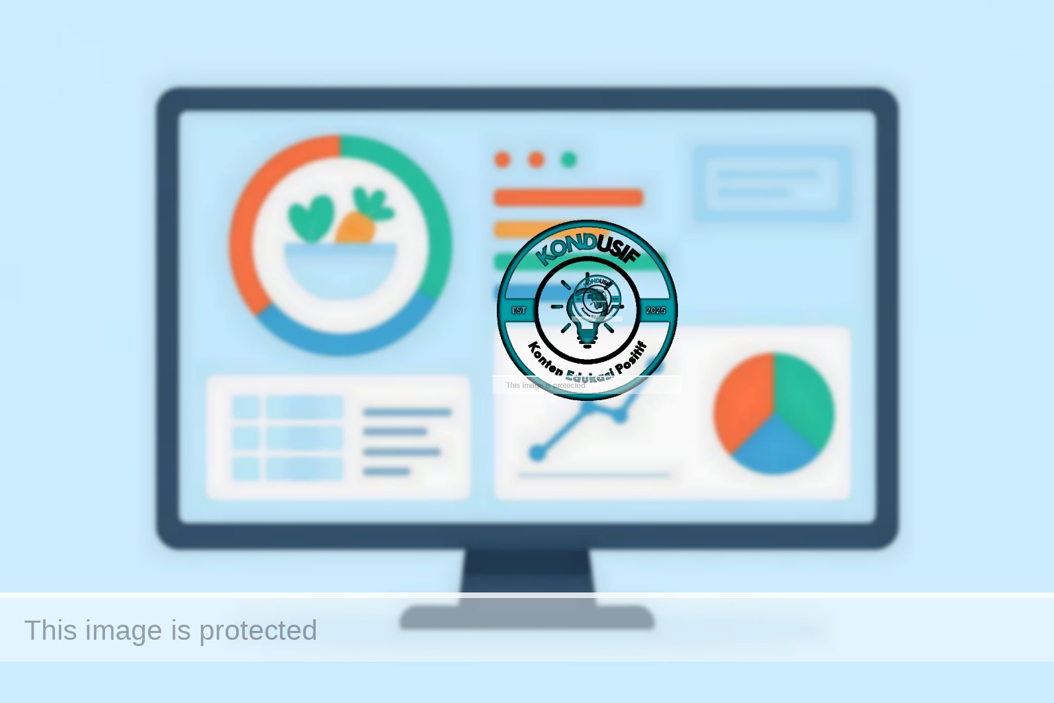 Foto : ilustrasi dashboard digital mbg