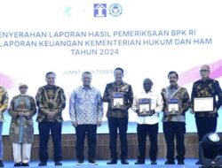 Kemenkumham Catat Rekor! 16 Kali Berturut-turut Raih WTP, Kini Siap Pecah Jadi 3 Kementerian