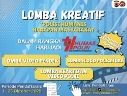 Humas Polri Gelar Lomba Kreatif Nasional, Ajak Masyarakat Tampilkan Sisi Humanis Polisi