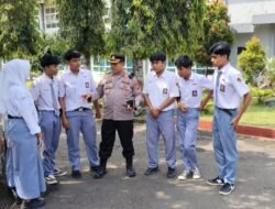 Kapolsek Ciamis Sambangi Sejumlah Sekolah, Ingatkan Pelajar Tak Terprovokasi Ajakan Unjuk Rasa