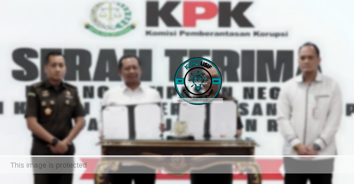 KPK Serahkan aset Rafael Alun ke Kejagung (foto : KPK)