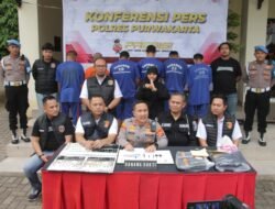 Polres Purwakarta Ungkap 24 Kasus Curanmor, Enam Pelaku Berhasil Diamankan