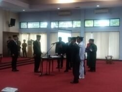 Bupati Herdiat Resmi Lantik Pejabat Administrator di Aula Setda Ciamis