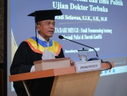 Kapolda Jabar Jadi Doktor, Tulis Fenomena Polisi yang Bertugas di Tanah Konflik Mesuji