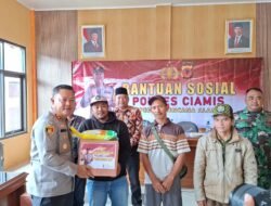 Camat Rajadesa Apresiasi Empati Polres Ciamis untuk Korban Bencana Sukajaya