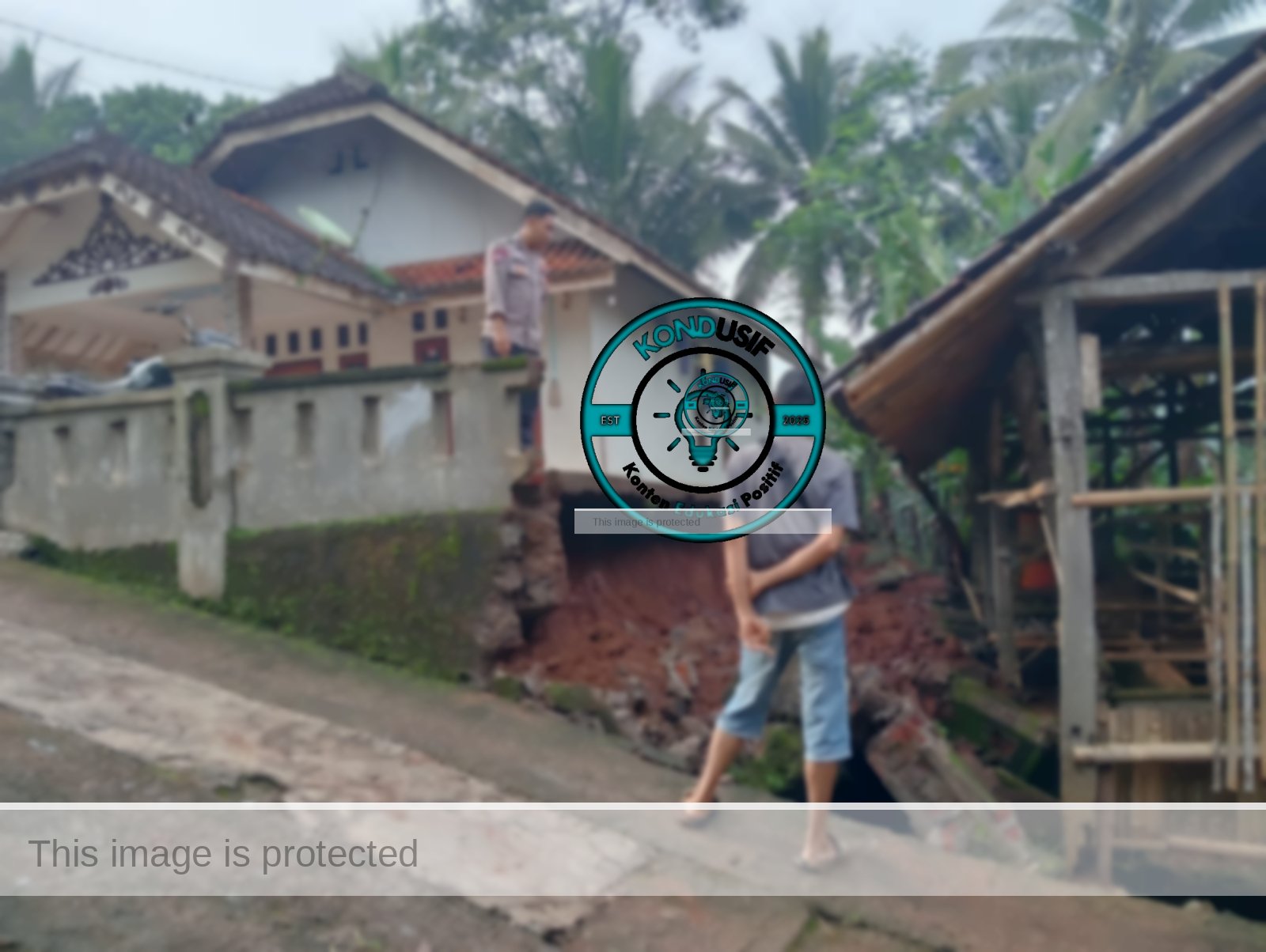 TPT Ambruk di Desa Sukasaru