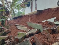 TPT Ambruk di Sukasaru, Polsek Rancah Gerak Cepat Cek Lokasi Bencana