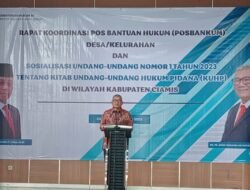 Agun Gunandjar Tegaskan Posbankum Penting untuk Perluas Akses Hukum Warga Desa