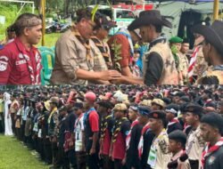 Polres Ciamis Tegaskan Komitmen Lingkungan Lewat Pengamanan WANARALLY VI di Kawali