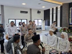 Dari Jeruji ke Janji Suci: Arif dan Putri Menikah di Aula Polres Ciamis