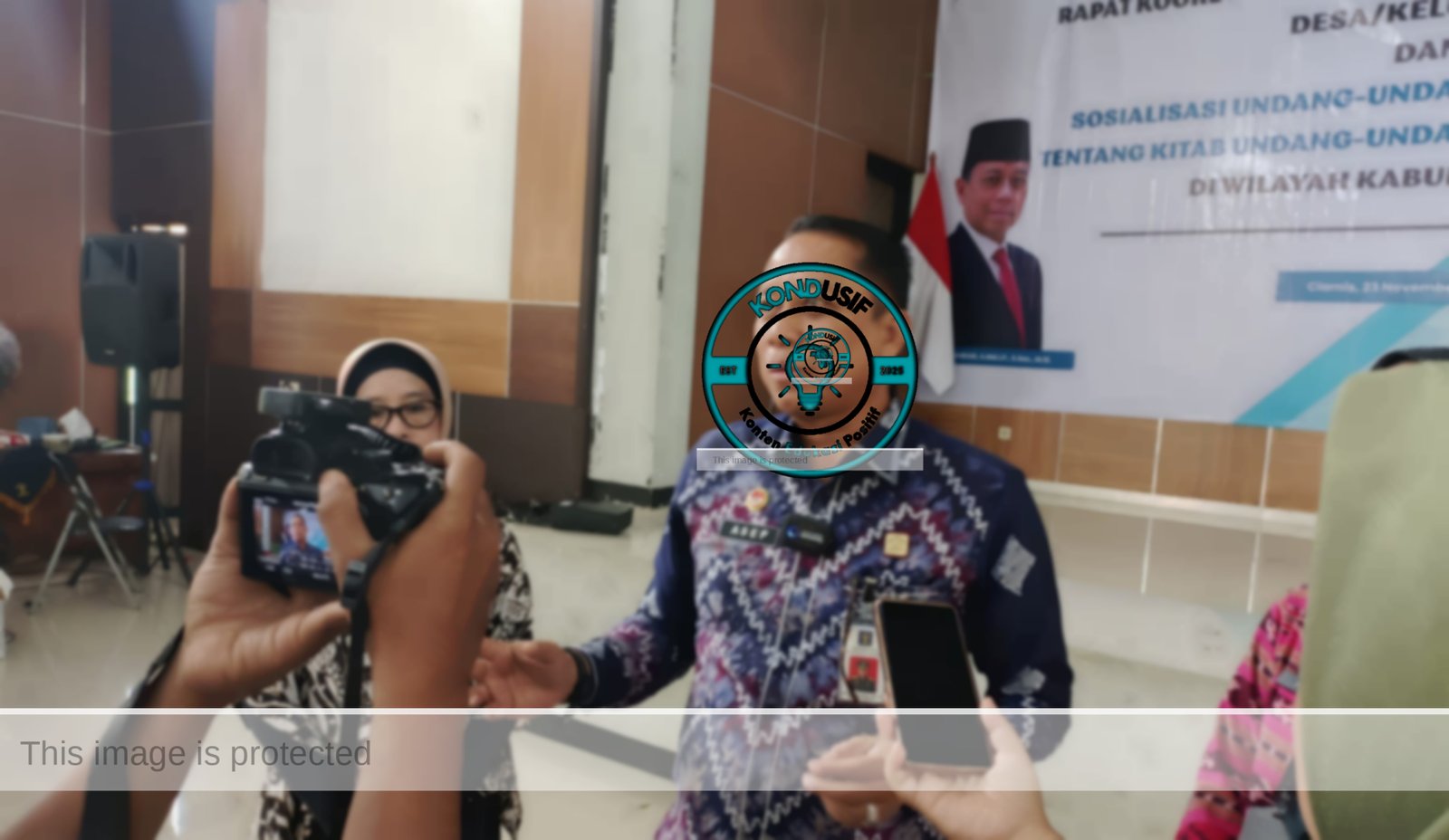 Kepala Kantor Wilayah (Kanwil) Kementerian Hukum dan HAM (Kemenkumham) Jawa Barat, Asep Sutandar (foto: fauza/kondusif.com)