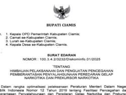 Ciamis Tak Main-Main, Bupati Herdiat Teken Edaran Khusus untuk Hentikan Narkoba!