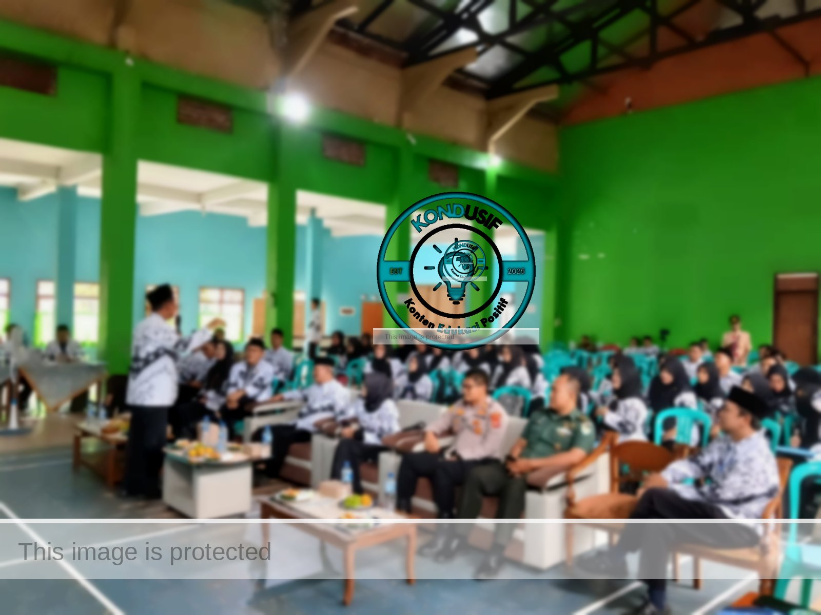 Polsek Cihaurbeuti Kawal Ketat Konfercab PGRI